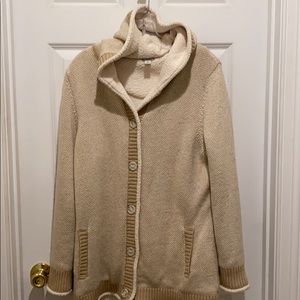 LL Bean sweater jacket